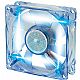 Cooler 80x80mm Akasa c/ LED Azul - AK-170CB-4BLS