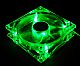 Cooler 92x92mm Zalman c/ LED Verde - ZM-F2