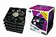 Cooler 120x120mm Cooler Master Silent Fan com 4 unidades - R4-S2S-124K-GP