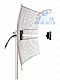 Antena de Grade 20dBi Direcional - c/ kit fixa��o Aquario - MM-2420