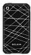 Capa para iPhone 3G - Belkin Grip Vector - Silicone Preto/Branco - F8Z474-BKC