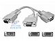 Cabo Y para Monitor - VGA - (8390)