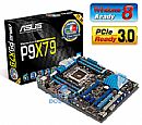 Asus P9X79 (LGA 2011 - DDR3 2133) Chipset Intel X79 - USB3.0 - SATA 6GB/s - USB BIOS Flashback