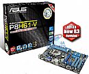 Asus P8H61-V (LGA 1155 - DDR3 1333) DVI/HDMI - Chipset Intel  H61 - GPU Boost - TurboV